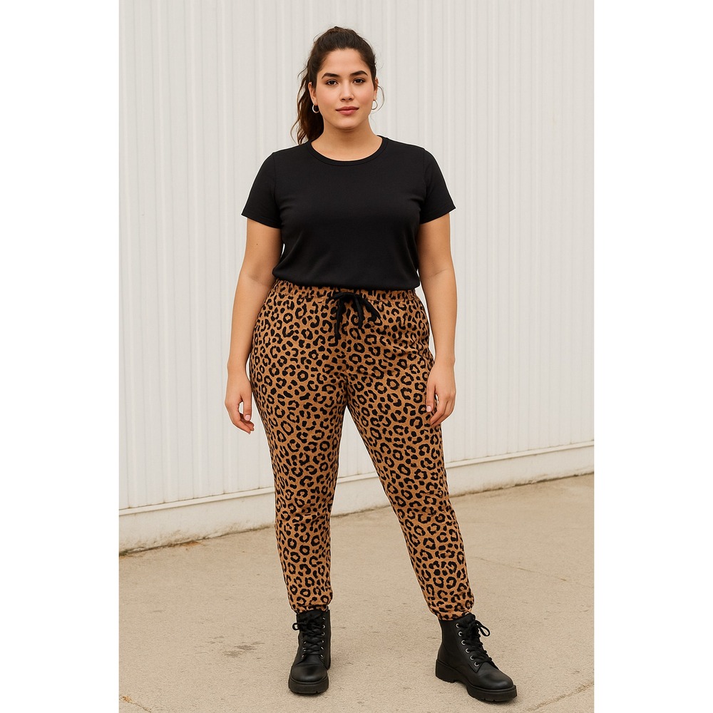 NWT Torrid Cheetah Print Joggers Size 4X‎